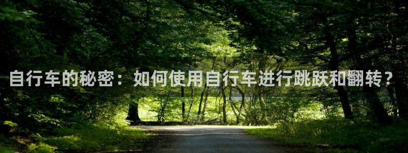 好博体育官网下载平台注册要钱吗是真的吗：自行车的秘密：如何使